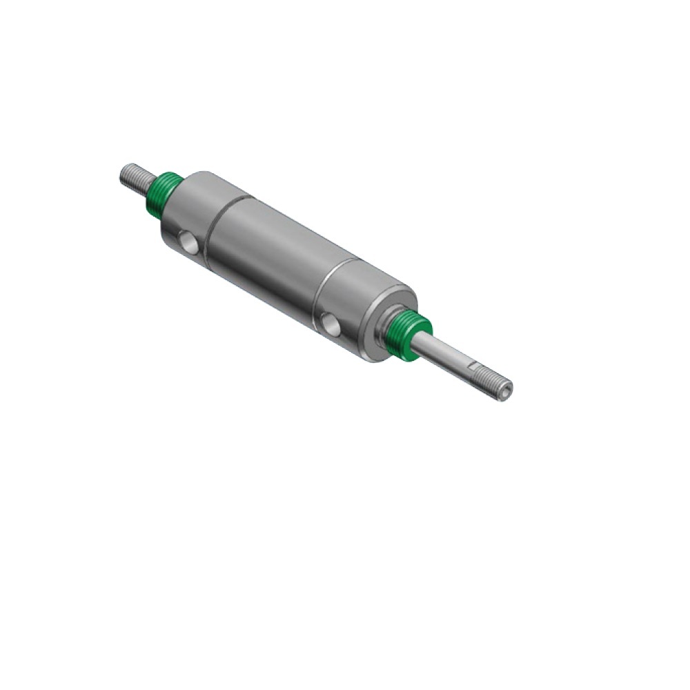 1062DH3-02A NUMATICS/AVENTICS ROUND LINE CYLINDER<BR>M SERIES 1 1/16" BORE 2" STROKE, DBL ACT, THRU ROD HOLLOW ROD